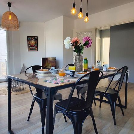 Le Clemenceau Appart-Calais Nord-Balcon-Plage Exteriör bild