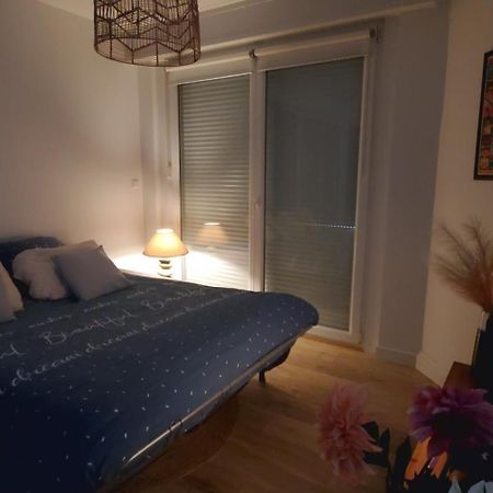 Le Clemenceau Appart-Calais Nord-Balcon-Plage Exteriör bild