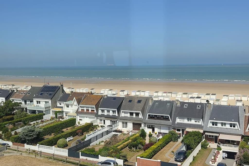 Le Clemenceau Appart-Calais Nord-Balcon-Plage Exteriör bild