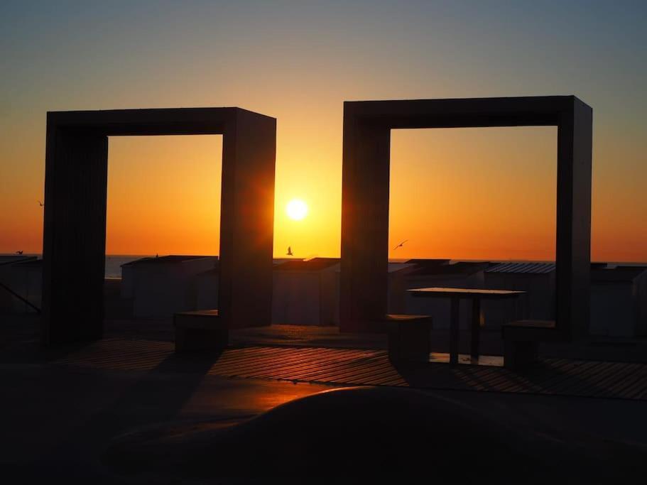 Le Clemenceau Appart-Calais Nord-Balcon-Plage Exteriör bild