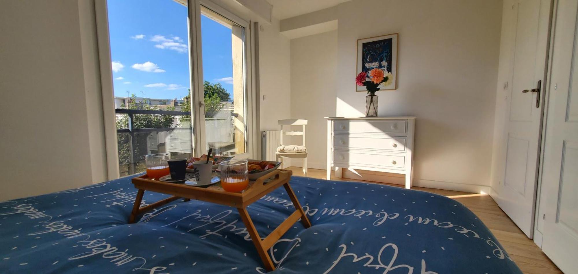 Le Clemenceau Appart-Calais Nord-Balcon-Plage Exteriör bild
