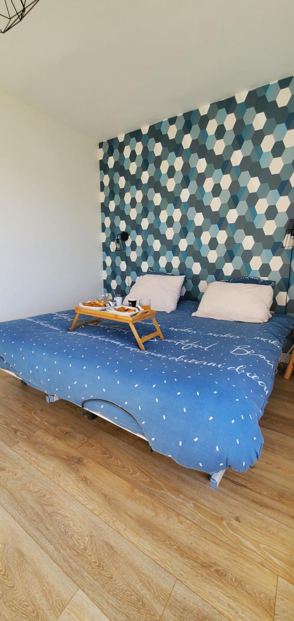 Le Clemenceau Appart-Calais Nord-Balcon-Plage Exteriör bild