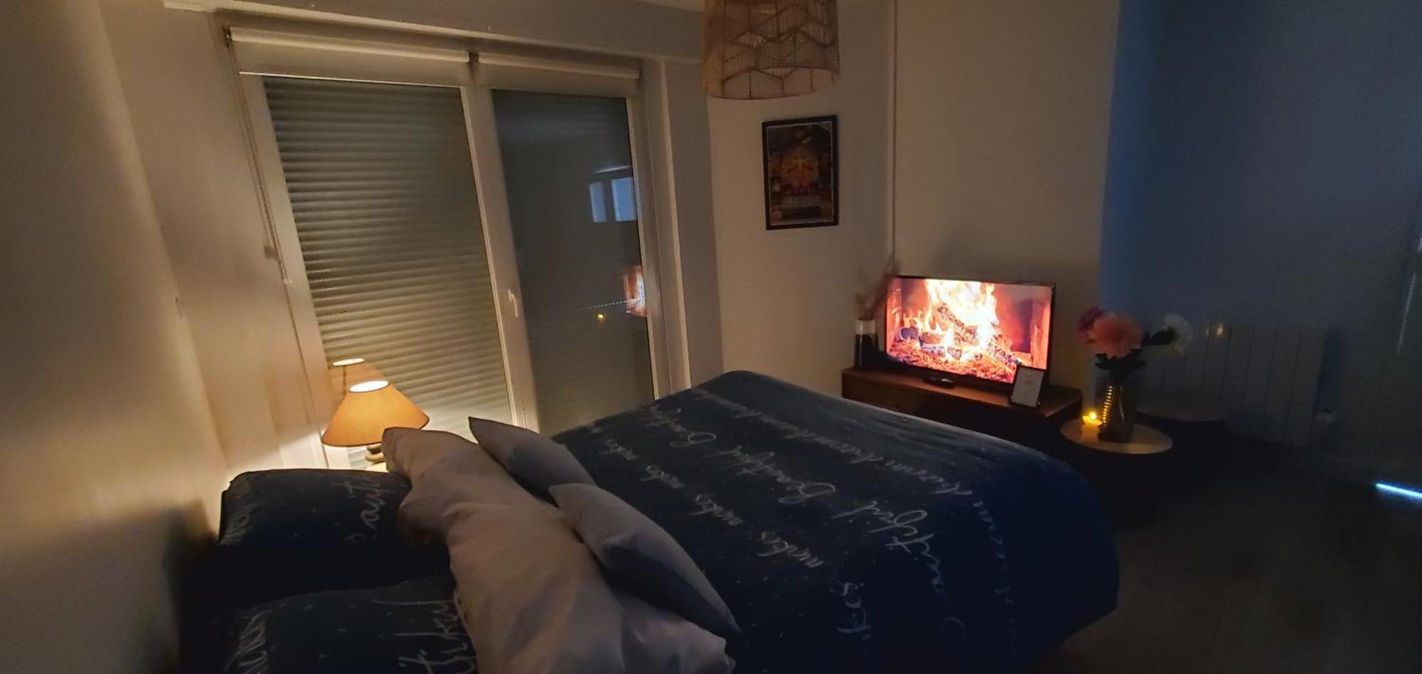 Le Clemenceau Appart-Calais Nord-Balcon-Plage Exteriör bild