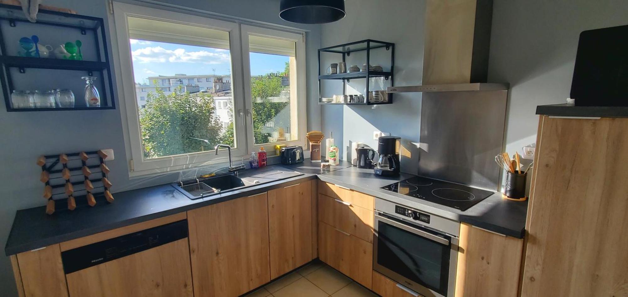 Le Clemenceau Appart-Calais Nord-Balcon-Plage Exteriör bild